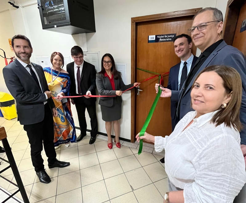 OAB Itajaí prestigia instalação do Núcleo de Justiça Restaurativa